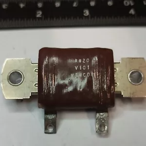 Memcor wire wound resistor 101 ohms 53Watt Vitreous Chassis mount Vintage NOS - Picture 1 of 3