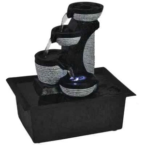 Zimmerbrunnen mit LED Polyresin - Bild 1 von 6