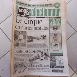 MAGAZINE VIE DU COLLECTIONNEUR DU N° 218 - MARS 1998 - CIRQUE BOUTEILLES LIQUEU - Imagen 1 de 1