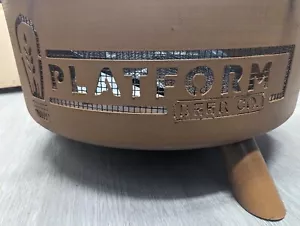 Patina Products - Platform Brew Co. Fire Pit - Promotional Product Rare - NEW - Picture 1 of 9