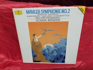 LEONARD BERNSTEIN MAHLER SYMPHONY NO. 2 DGG 423 395-1 ED. 1 NEW YORK PHIL. - Picture 1 of 7