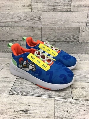 阿迪达斯 X 迪士尼赛车唐纳德鞋 GY6644 男孩 10K 码足球 — 第 1/4 张图片