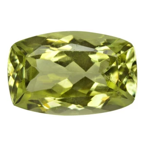 Cuscino di prim'ordine 3,96 ct 12,5 x 7,8 mm giallo verde Sri Lanka sillimanite naturale - Foto 1 di 4