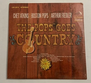 The "Pops" Goes Country, Chet Atkins, Boston Pops Vinyl LP Record New Sealed - Picture 1 of 5
