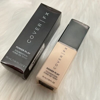 New COVER FX Power Play Foundation Shade P10 Full Size 1.18 oz /35 mL - Image 1 of 4