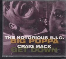 THE NOTORIOUS B.I.G. Big Poppa & GRAIG MACK Get Down 3 TRACK REMIX CD MAXI rap 