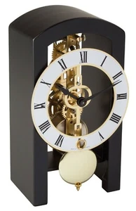 Hermle 23015-740721 BLACK Modern Table Clock - Picture 1 of 1