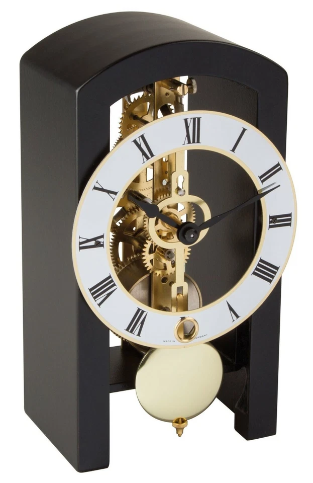 Hermle 23015-740721 BLACK Modern Table Clock - Image 1 of 1