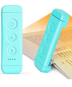 Glocusent USB Rechargeable Book Light for Reading in Bed, Portable Clip-on LED R - Picture 1 of 5