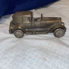 Vintage Metal Car Bank Banthrico Inc Lincoln Brougham Coin 7" 1974 Cast Iron Toy