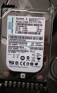 1PC IBM 81Y9690 81Y9691 1T 7.2K 6GB 2.5 SAS hard drive - Afbeelding 1 van 2