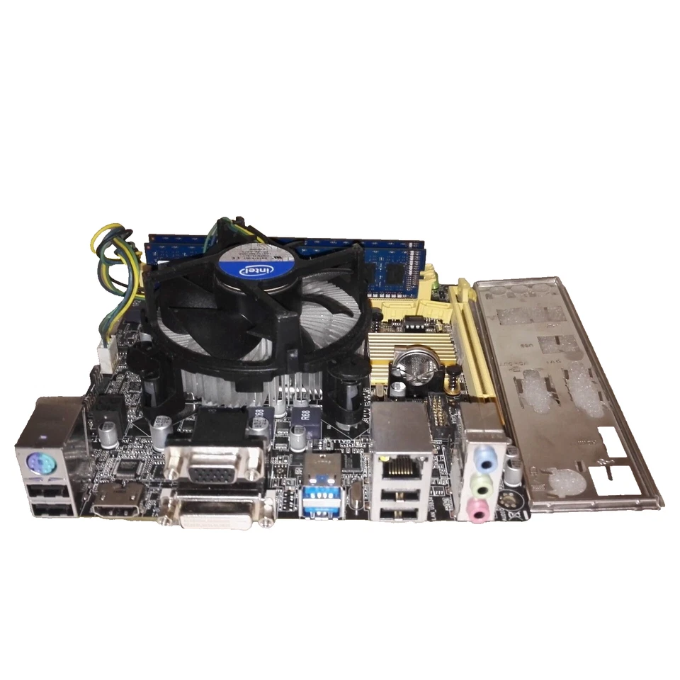 MINI-ITX BUNDLE ASUS H81I-PLUS CORE i7 4790 16GB RAM HDMI DVI USB3 - Image 1 of 1