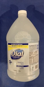 Dial #23400 82838 8, Jabón líquido antimicrobiano para piel sensible, 1 galón - Imagen 1 de 5