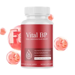 Suplemento de apoyo a la presión arterial Vital BP 60 cápsulas salud cardiovascular - Imagen 1 de 11