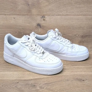 Nike Air Force 1 '07 Low Triple White Schuhe CW2288-111 Herren Größe 9,5 - Bild 1 von 9