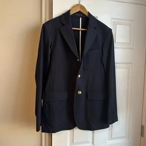 1ST-PAT-RN × Industyle Tokyo Japan Navy Style Blazer Size Large - Picture 1 of 9