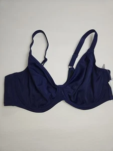 Top bikini donna Elomi Swim Essentials con ferretto ES7504 blu 38DDD B208 - Foto 1 di 4