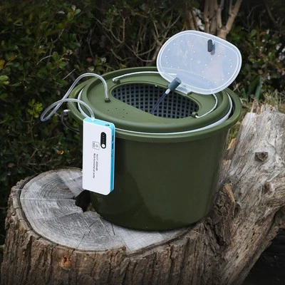 Rechargeable Fishing Aerator Air Pump with USB Charging and ABS Material - image 1 of 4