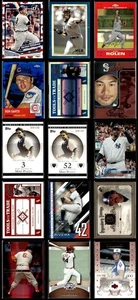 Serial Numbered HOF Baseball Card Lot of (25) Ichiro Piazza All Cards Numbered! - Picture 1 of 24