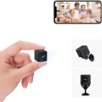 Mini WLAN Kamera Wireless IP Wifi Camera 1080P HD Überwachungkamera Live Cam NEU - Bild 1 von 4