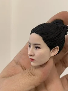 Little Dragon Girl Female Head Sculpt Ultra-Realistic Beauty Ancient - Picture 1 of 27