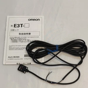 Omron E3T-FT12 Photoelectric Switch Sensor 12-24VDC 2M Qty 1 - Picture 1 of 3