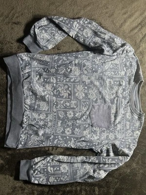 Sudadera con estampado de bandana para hombre ropa premium Foto 1 de 4