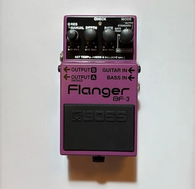 Pedal de guitarra Boss BF-3 Flanger - Imagem 1 de 4