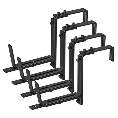 4 Adjustable Planter Box Brackets (6 to 12.5) for Planter Ha8798 - Image 1 of 4