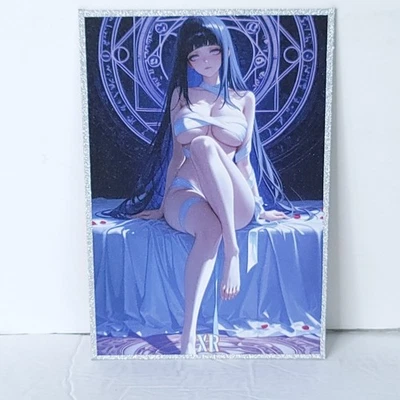Hinata Cinta Cama Waifu Tarjeta Anime Niña Arte de Pared Tablero De Gran Tamaño A5 Foto 1 de 4