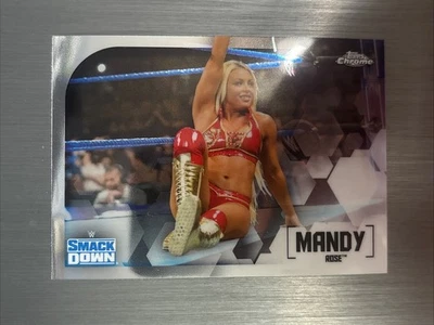 2020 Topps Chrome WWE Mandy Rose #42 - Image 1 of 2