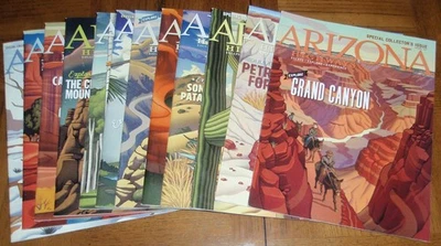 2017 ARIZONA HIGHWAYS  - COMPLETE YEAR - 12 ISSUES - SPECIAL COLLECTOR'S ISSUES Foto 1 de 4