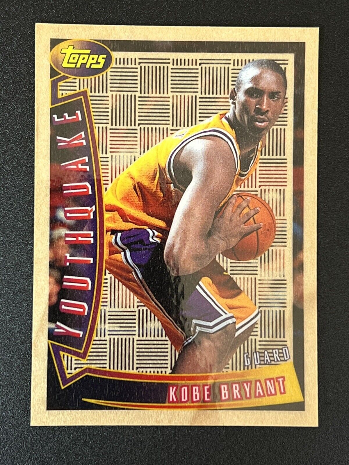 Kobe Bryant RARE RC INSERT 1996-97 Topps Youthquake #YQ15 Lakers Rookie SP