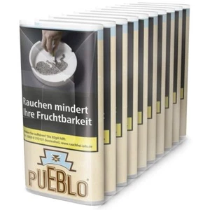 Pueblo Classic beige Zigaretten Drehtabak ohne Zusätze 10x30g Pöschl Tabak - Bild 1 von 2