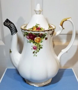 Royal Doulton Old Country Roses Large Coffee Pot 42oz with tag - Picture 1 of 8