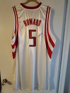 Juwan Howard Game Used Jersey Autographed Signed Houston Rockets - Picture 1 of 15