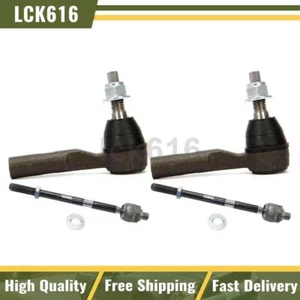 Steering Tie Rod End Inner Outer 4X For 2006-2012 Chevrolet Colorado - Picture 1 of 3