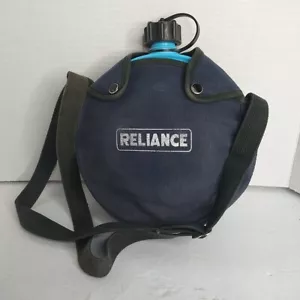 Vintage Reliance Wasserkantine Wandern Camping dick Kunststoff Leinwand Tragen - Bild 1 von 5