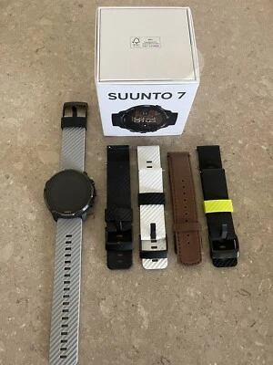 Suunto 7 Smartwatch - Black Lime - Image 1 of 4