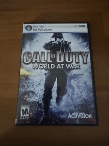 Call of Duty World At War - PC DVD-Rom - COMPLETE - Picture 1 of 3