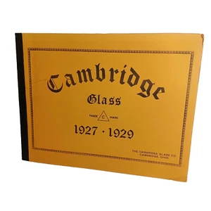 Cambridge Glass 1927-1929 PB Book Signed by Author Smith Glassware Collector - Picture 1 of 3