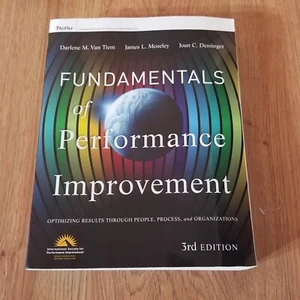 Fundamentals Of Performance Improvement Paperback 3rd Edition 2012 John Wiley - Picture 1 of 12