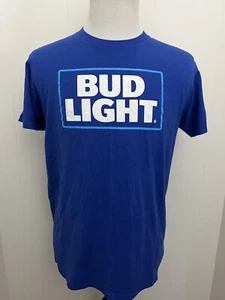 Bud Light Beer Men's Size Large T Shirt Tee - BBQ Dad Father's Day Party Fun Top - Bild 1 von 9