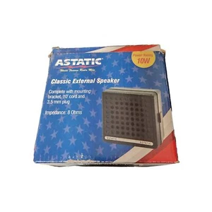 ASTATIC(TM) 302-VS2 ASTATIC TM KLASSISCHER PRÄSIDENTEN-EXTERNER CB-LAUTSPRECHER 10 WATT - Bild 1 von 2