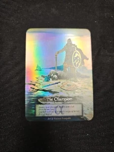 Sorcery: Contested Realm TCG Alpha The Champion Promo Card Foil In Hand - Bild 1 von 3