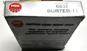 NGK Spark Plug 6832 / BUR7EB-11 Set Of 4 - Picture 1 of 3