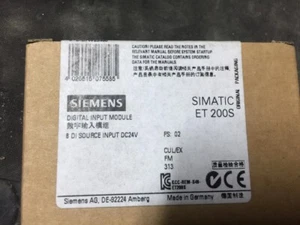 Siemens 6ES7131-4BF50-0AA0 SIMATIC DP, 1 ELECTRON. MODULE FOR ET 200S, 8 DI - Picture 1 of 2