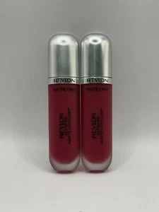 LOT OF 2 REVLON ULTRA HD MATTE LIP COLOR 610 HD ADDICTION 0.2fl oz EACH - Picture 1 of 2