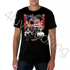Maglietta Mikey Garcia vs Adrian Broner 4LUVofBOXING BK maglietta abbigliamento da boxe - Foto 1 di 2
