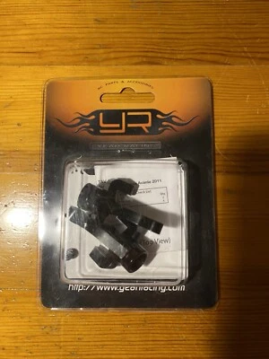 Yeah Racing TAV-007BK Aluminum Rear Hub Set For Tamiya Egress/Avante 2001 Vqs - Immagine 1 di 2